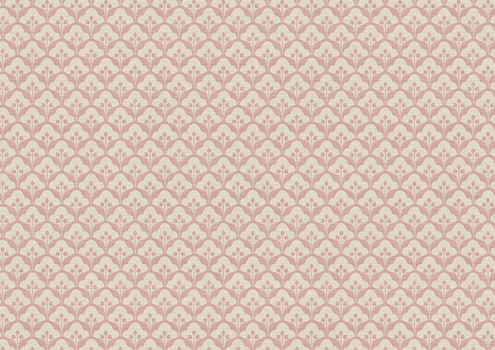 Trellis Prints, Scallop and Bud Rosies Pink - Made to Measure Curtains - Image 8